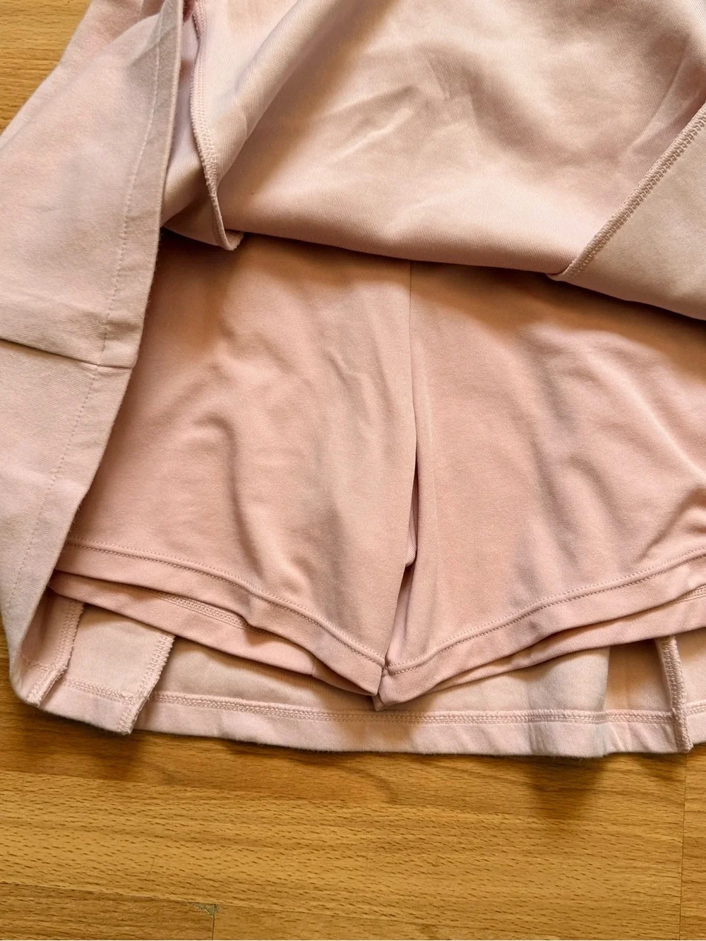 Uniqlo Light Pink Pleated Girls' Skort